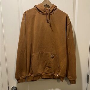Distressed Carhart hoodie